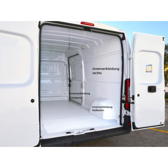 Interior trim panels Cover Plus Fiat Ducato and similar models, white