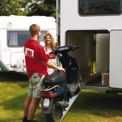 Carry motorcycle loading ramp
