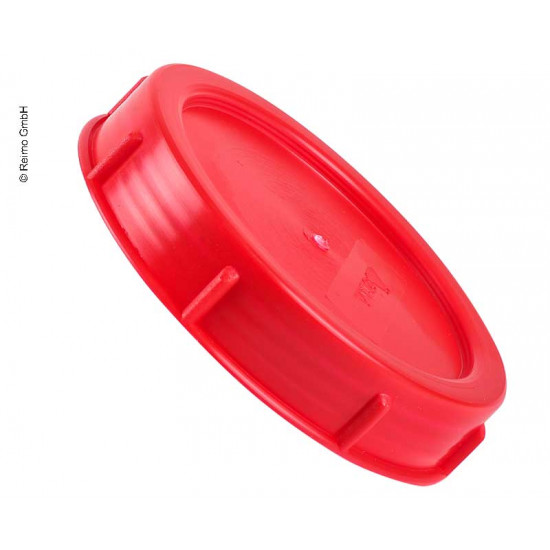 Red lid for water tank