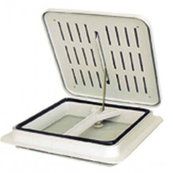 White mosquito net frame for roof vent 36035