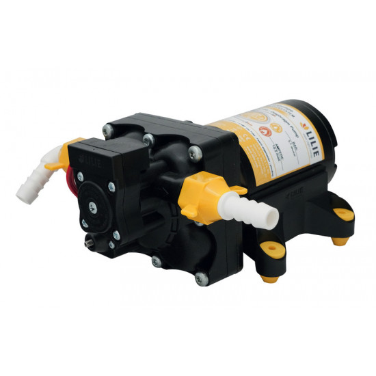 LILIE Soft Series Pump White-Yellow with Bypass Control - 3.1 bar 12.2 l/min