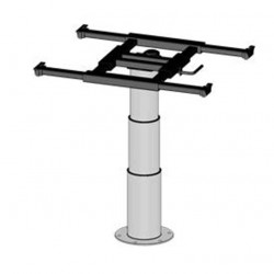 Single-column lifting table