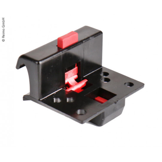 Housing for mounting with locking mechanism