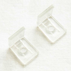 Carbest mounting clips for aluminum LED corner profiles - 2 pieces