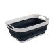 Foldable Wash Bowl - Grey / White