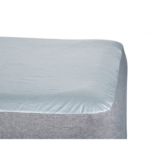 Inflatable armchair - mottled grey
