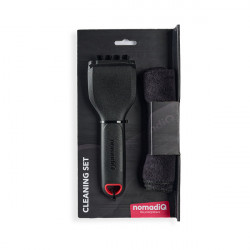 Cleaning kit – 2-piece set with grill brush and cloth