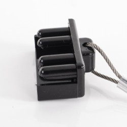 Front protective cap for 50 A connectors (Anderson style)