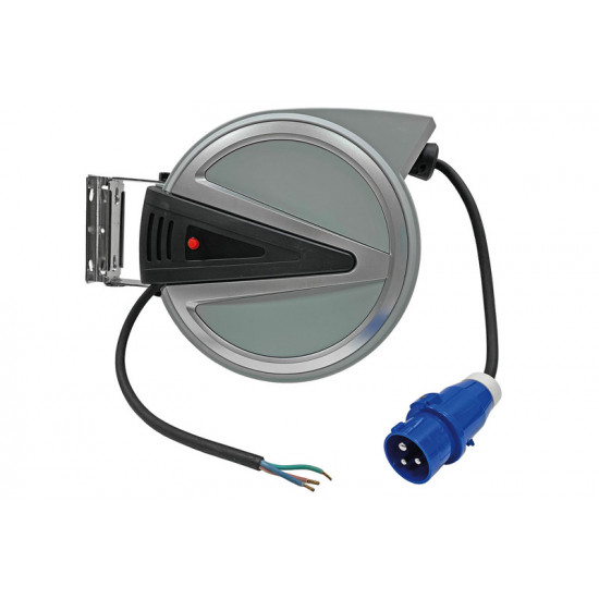 Cable reel with automatic winding