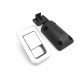 Snap lock 36 x 59 mm - Matt Chrome