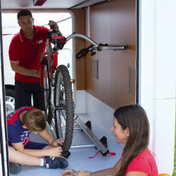 Carry Bike Garage Standard for 2 bikes, max. 3 bikes, max. load capacity 50kg