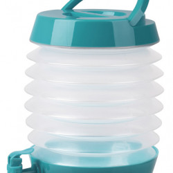 Foldable water dispenser 5.5 l - petrol blue