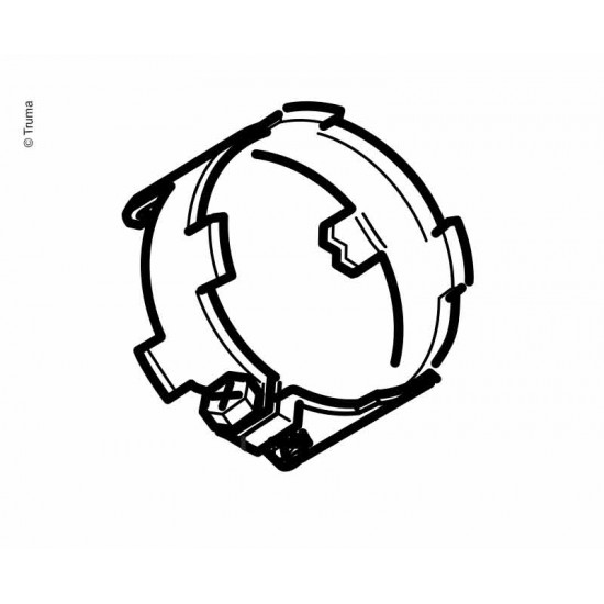 Exhaust pipe clamp E2800/40