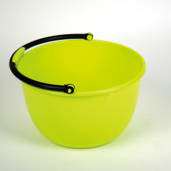 Camp4 multi-purpose bucket 15 liters, lime green, Ø 35cm H 22cm