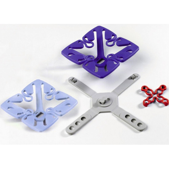 Froli Bed System Star Additional Package: 12 elements + 12 bases + 2 tension crosses