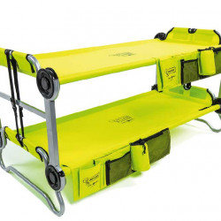 Kids-O-Bunk bunk bed, children's bunk bed, lime green, max. 91kg per bed