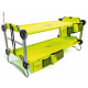 Kids-O-Bunk bunk bed, children's bunk bed, lime green, max. 91kg per bed