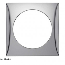 Berker INTEGRO single socket frame, glossy grey