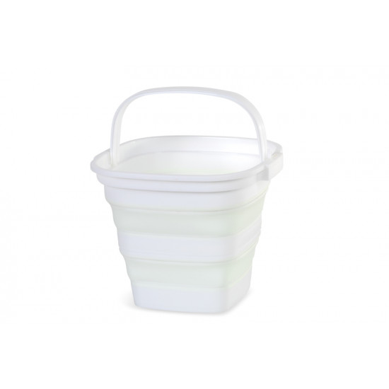 Foldable 8-liter trash can with motion sensor