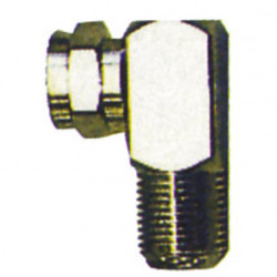 F-angle connector, 2 pieces, SB