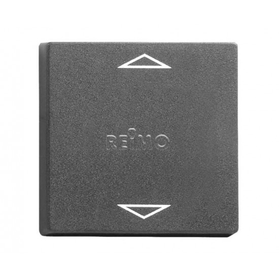 Rocker switch for switching module 821683, slate grey. Loose (unpackaged)