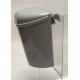 Waste bin with lid - 6 l - Grey