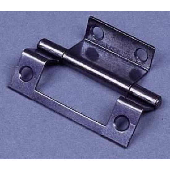 Cranked flap hinge 50mm loose