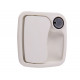 Euro garage lock 30 mm - White