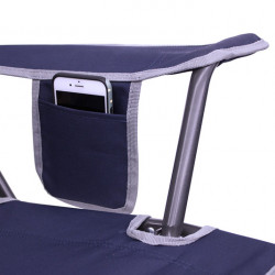 Comfort Pro Rocker camping chair - indigo blue