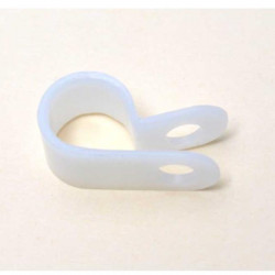 Plastic pipe clamp 10 mm loose