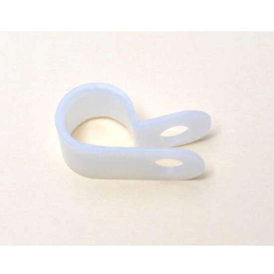 Plastic pipe clamp 10 mm loose