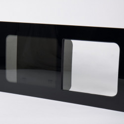 W1455 x H637 mm Center Right Real glass sliding windows for VW Crafter from model year 2018 onwards