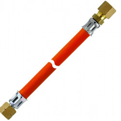 Marine gas hose 40 cm - 8 mm pipe fitting