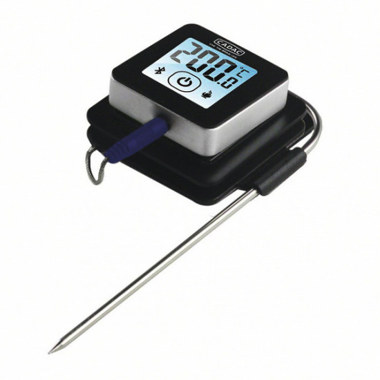 Magnetic digital thermometer. -30-250°C, iOS & Android compatible.