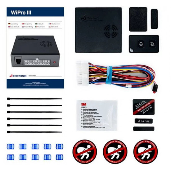 WiPro III safe.lock for Ducato, Jumper, Boxer, Iveco Daily from 2006 / Toyota Proace Max, Opel Movano