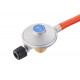 Threaded cartridge regulator EN417 - 50 mbar