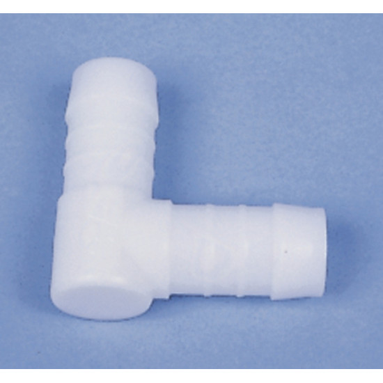 L-shaped hose connector, 19 mm, 2 pieces