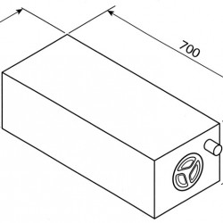 Water tank 43L 4-05