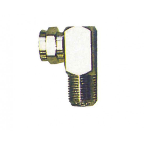 Loose F-angle connector