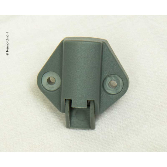 Snap-on catch for cabinet handle - Oval