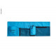 Side pocket for Disc-o-Bed beds, color blue