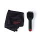 Cleaning kit – 2-piece set with grill brush and cloth