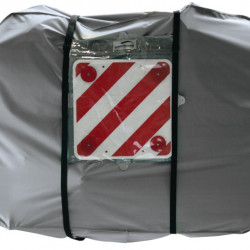 Universal strap set for bicycle carriers with snap fastener