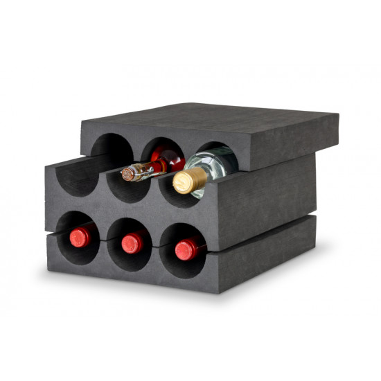 Bottle holder for 6 bottles
