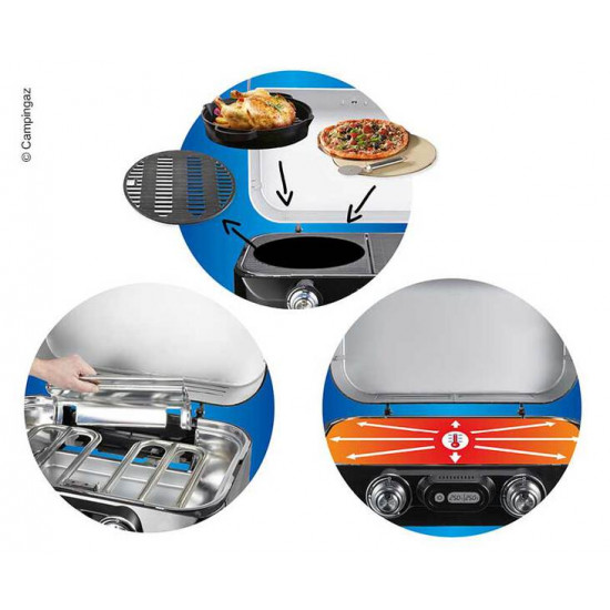 Campingaz ATTITUDE 2100 EX table grill, 30mbar, 5kW, InstaStart ignition