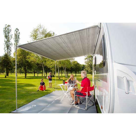 W 4400mm Fiamma Caravanstore ZIP Awning in a carrying case, Cloth colour - Royal Blue