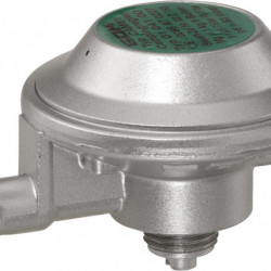 Gas pressure regulator without manometer - 29 mbar