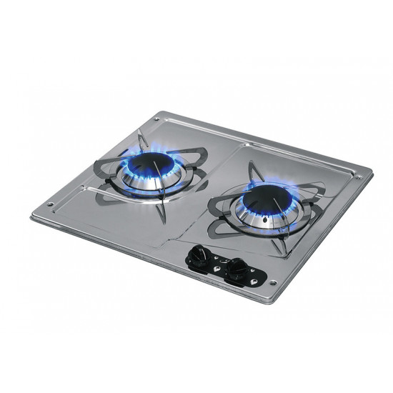Stainless steel 2-burner cooker - PC1322