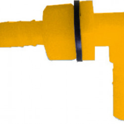 Angle bulkhead screw