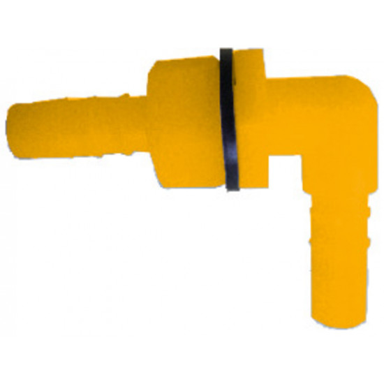 Angle bulkhead screw